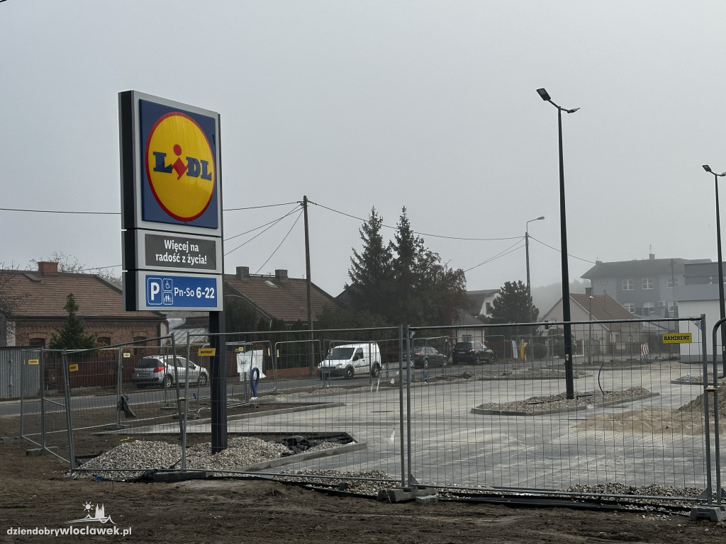 Powstaje piąty Lidl we Włocławku