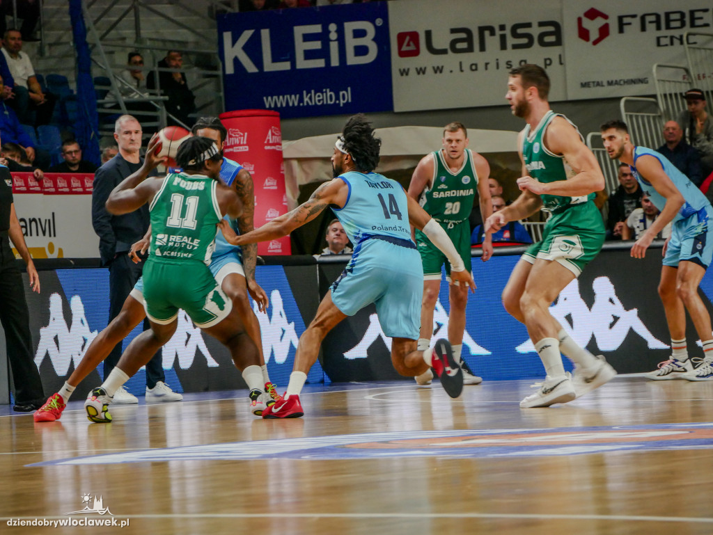 Mecz Anwil Włoclawek vs. Banco di Sardegna Sassari