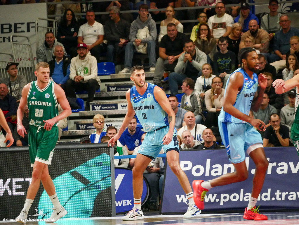 Mecz Anwil Włoclawek vs. Banco di Sardegna Sassari