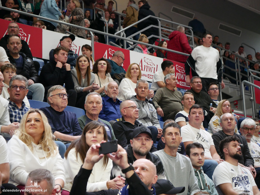 Kibice na meczu Anwil Włocławek vs Twarde Pierniki