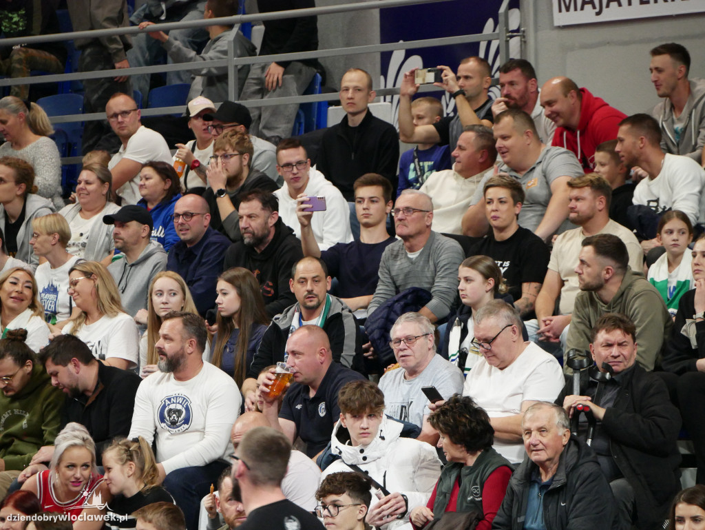 Kibice na meczu Anwil Włocławek vs Twarde Pierniki