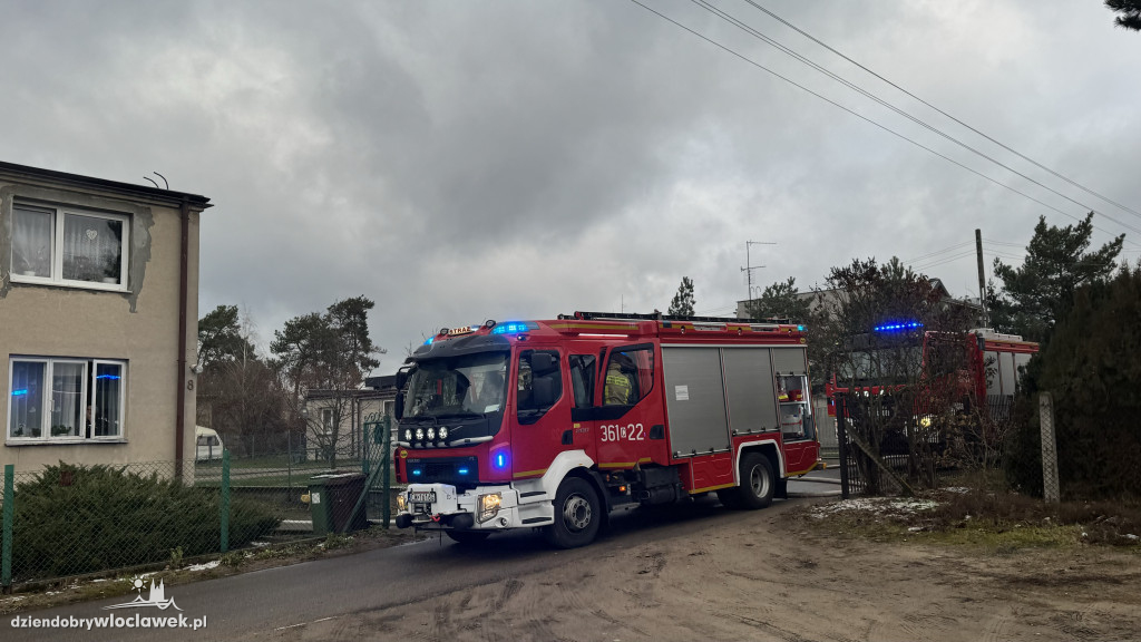 Pożar kotłowni przy ulicy Dolnej